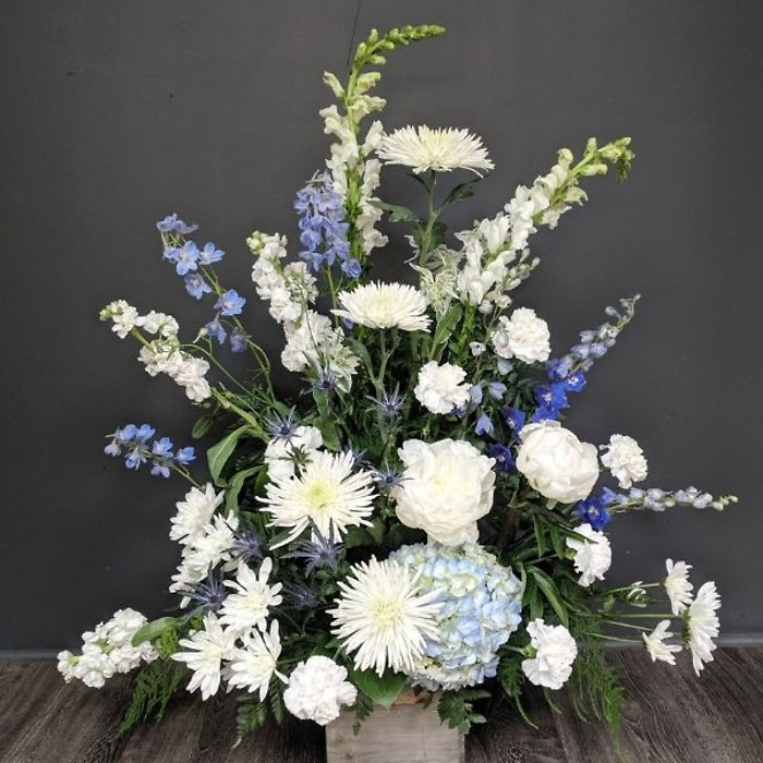 True Blue Friend Basket