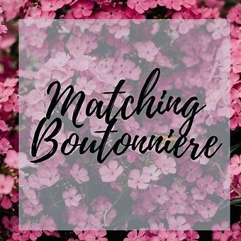 Matching Boutonniere