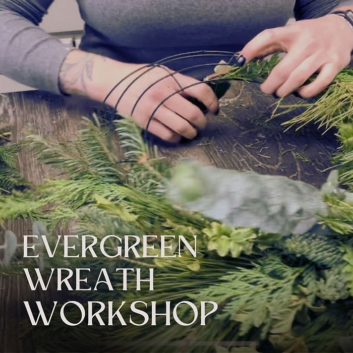 Easy Evergreen Wreath-Kent 12/4 6pm