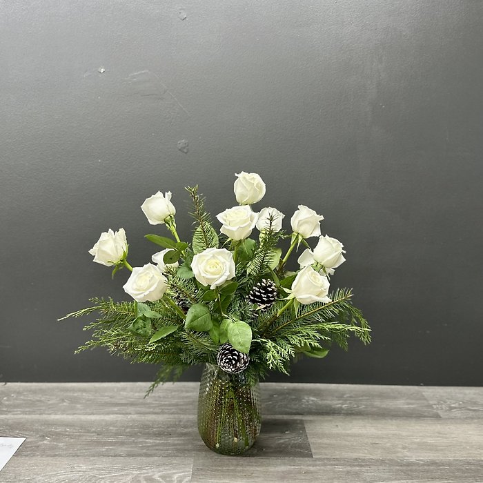 Winter Dream Rose Arrangement