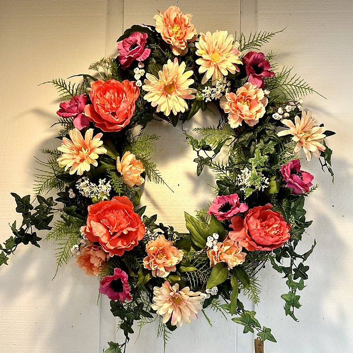 Summer Brights Door Wreath