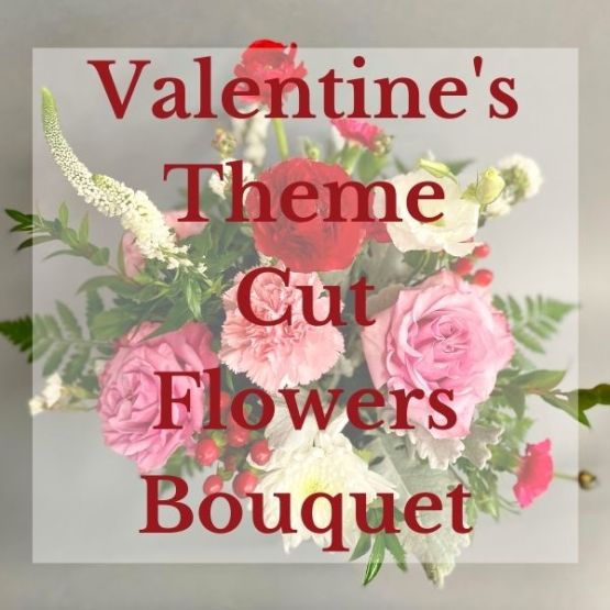 Valentine\'s Cut Flowers Bouquet