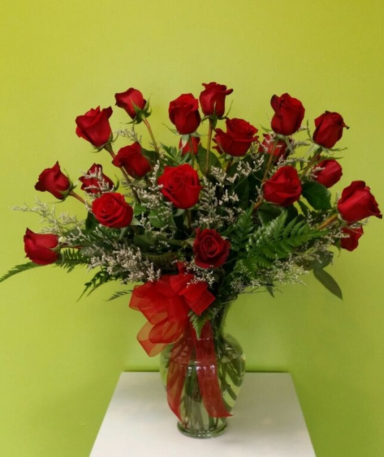 2 Dozen Red roses