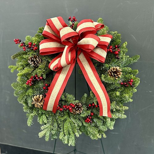 Country Christmas wreath
