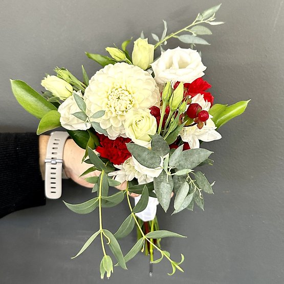 Dance Bouquet-Red & White